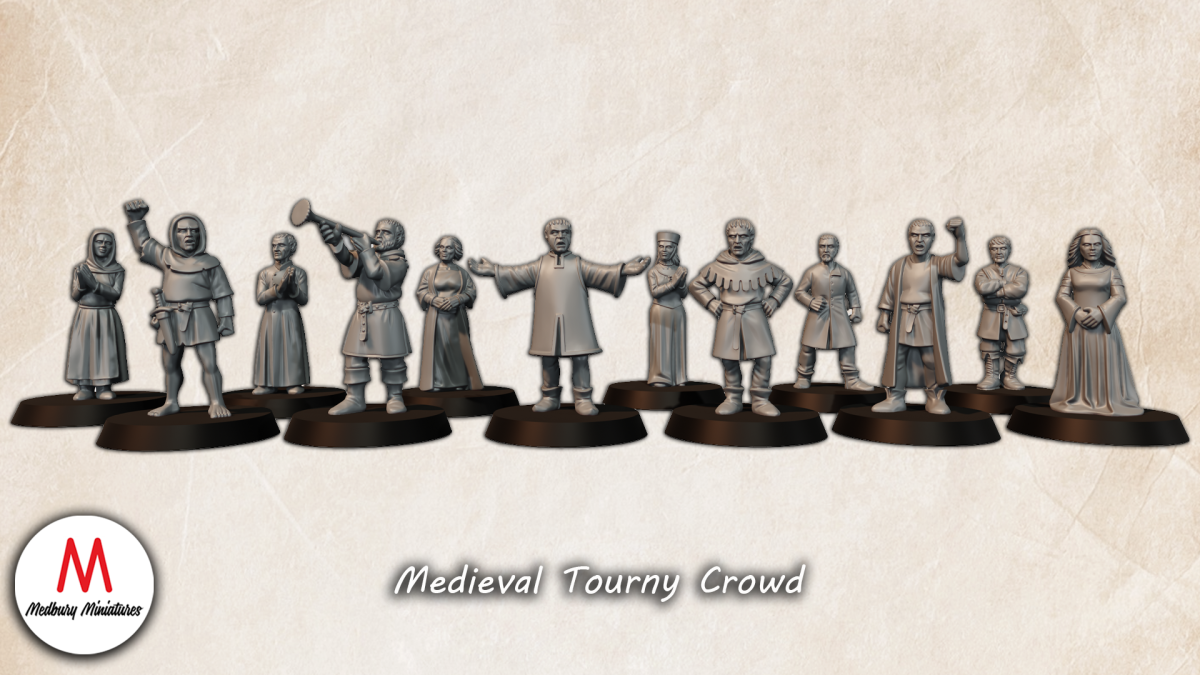 Medival tourny crowd